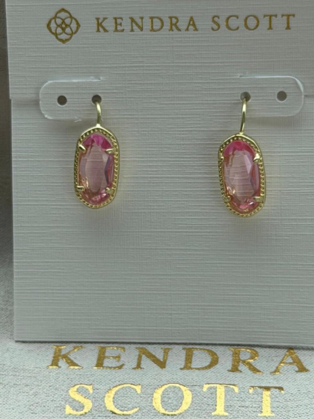 Kendra Scott pink earrings